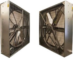 Розгінний вентилятор промисловий, вентиляція пташників, ферм 140x140, 380V, 3-фазний, фото 1