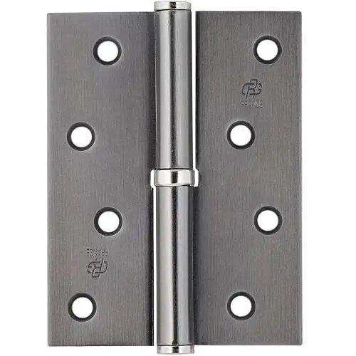 Петля для дверей Gavroche GR 100x75x2.5 мм B1 ліва графіт (Китай)