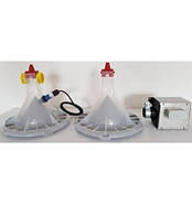 Контрольна годівниця bEST зі з'єднувальним вузлом і з датчиком DOL 28RG та світловим індикатором, фото 3