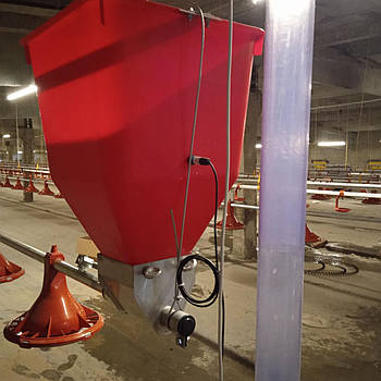 Приймальний бункер для сипучих кормів bEST, завантажувальний бункер 60 літрів із кріплення тросу