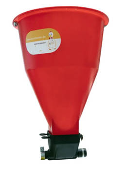 Приймальний бункер для сипучих кормів bEST завантажувальний бункер 100 літрів із кріплення тросу