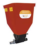 Приймальний бункер для сипучих кормів bEST, завантажувальний бункер 60 літрів із кріплення тросу, фото 5