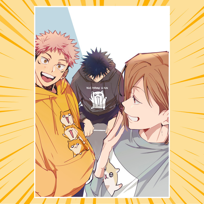 Плакат А3 Аніме Jujutsu Kaisen 009