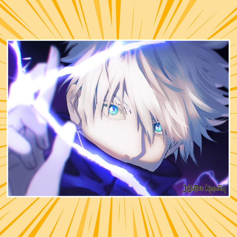 Плакат А4 Аніме Jujutsu Kaisen 017