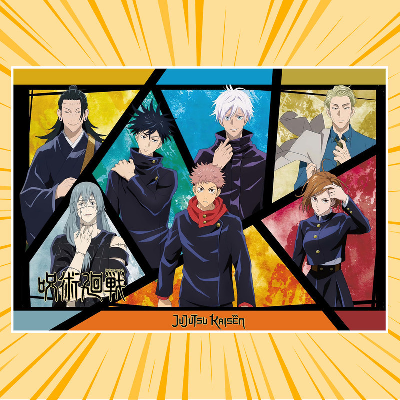 Плакат А3 Аніме Jujutsu Kaisen 018