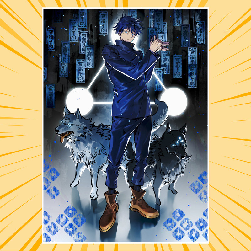 Плакат А4 Аніме Jujutsu Kaisen 019