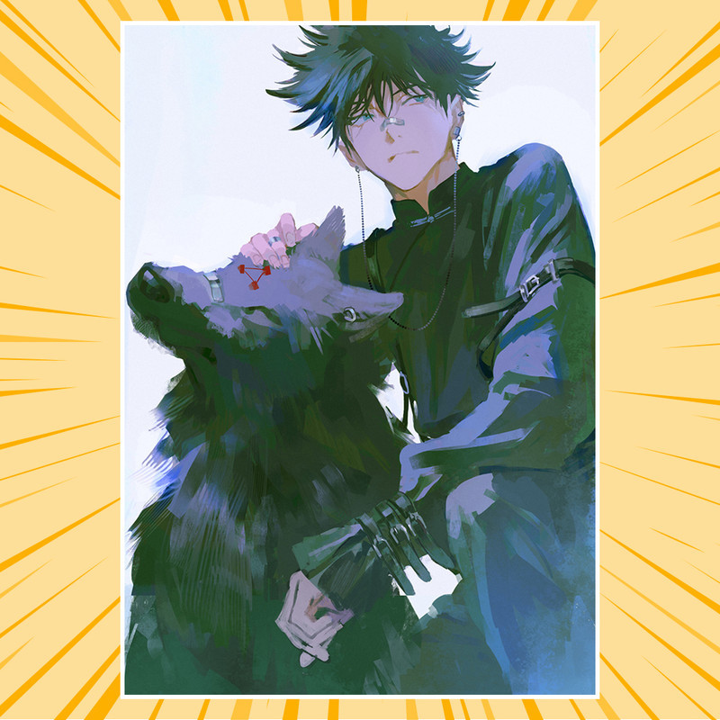 Плакат А3 Аніме Jujutsu Kaisen 024