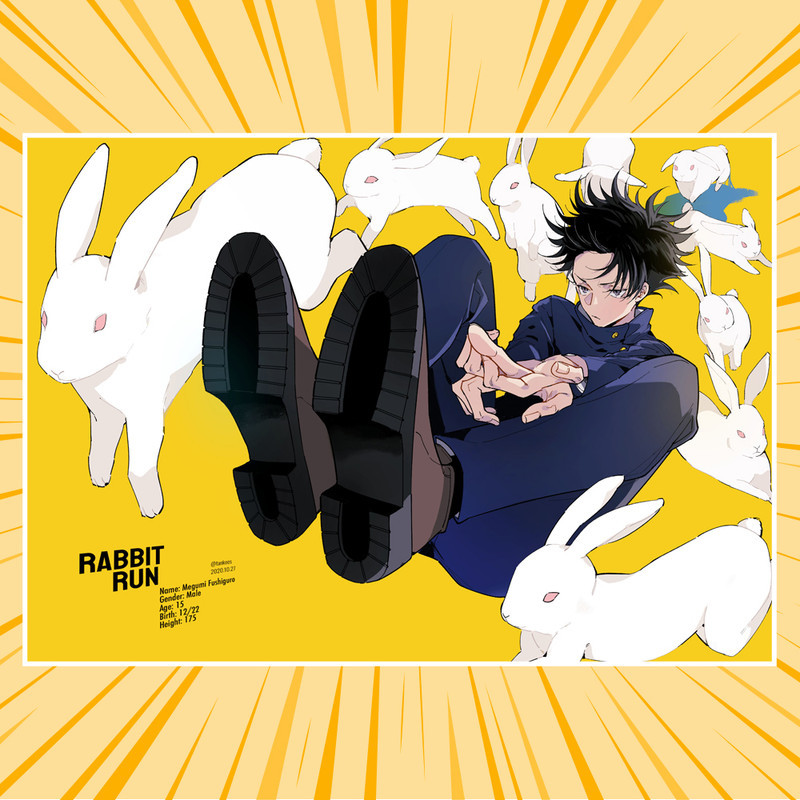 Плакат А3 Аніме Jujutsu Kaisen 026