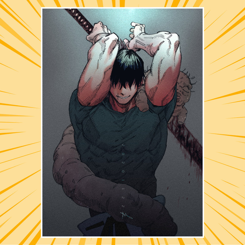 Плакат А3 Аніме Jujutsu Kaisen 029