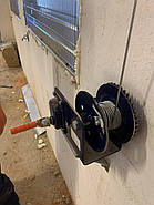 Ручна лебідка-підіймач для тросу 544 кг, настінна для систем поїння птиці, фото 2