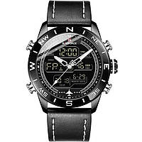 Часы наручные Naviforce Strike NF9144 Original (NF9144 B/W/B) | Мужские наручные часы