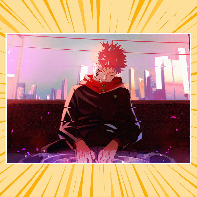 Плакат А4 Аніме Jujutsu Kaisen 052