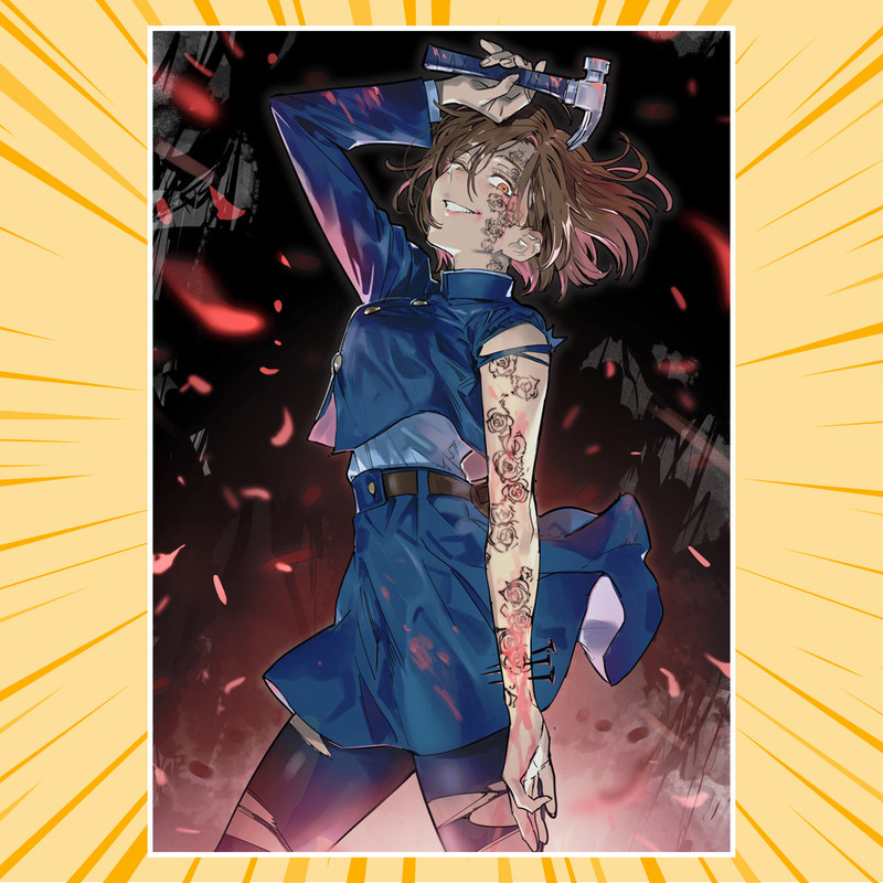 Плакат А4 Аніме Jujutsu Kaisen 069