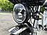 Електровелосипед MINAKO MONSTER PRO 60V 20Ah 1000W Chrome для кур'єрів з додатковим багажником, фото 7