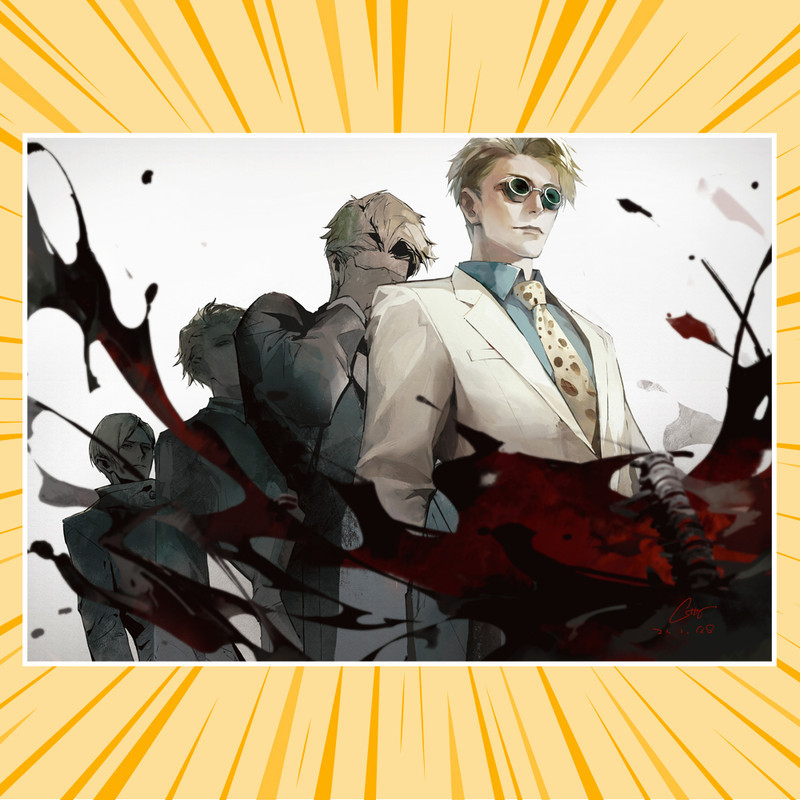 Плакат А4 Аніме Jujutsu Kaisen 081