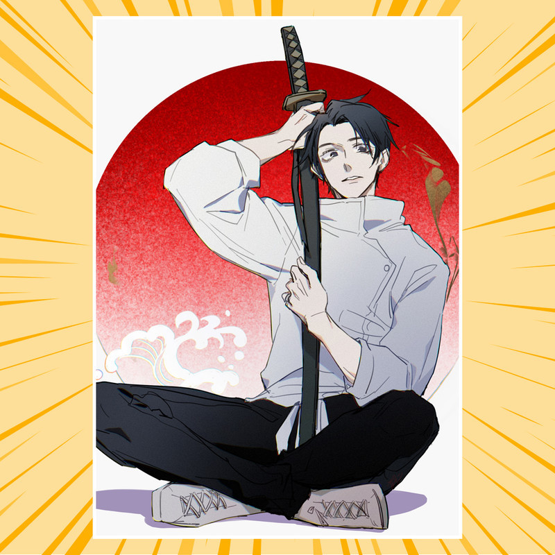 Плакат А4 Аніме Jujutsu Kaisen 085
