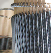 Шнек, спіраль 95 мм для труби 125 мм, бухта 100 м, спіральна система подачі корму, обладнання для птахоферм, фото 2