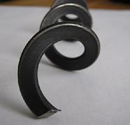 Шнек, спіраль 95 мм для труби 125 мм, бухта 100 м, спіральна система подачі корму, обладнання для птахоферм, фото 4