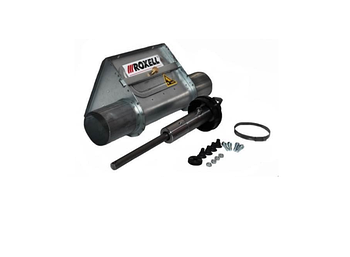 Піддон оцинкований у зборі, для труби Ø 75 ROXELL 03103850 обладнання для годування свійської птиці та свиней