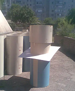 Шахта витяжна, вентиляційна, діаметр 630 мм, обладнання для тваринництва, фото 2