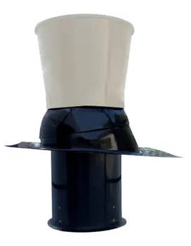 Шахта вентиляційна D-630 мм, у комплекті з даховим листом довжина 1,2 м вентиляція ферм