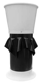 Шахта вентиляційна D-630 мм, у комплекті з дифузором, комплектом ущільнювачів і з комплектом для складання