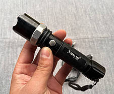 Надпотужний надяскравий ручний акумуляторний ліхтар BL 8626 світлодіодний якісний ліхтарик зум zoom 18650, фото 2