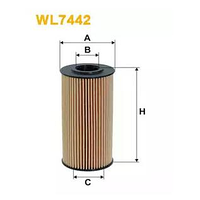 Фильтр масляный Wix WL7442 Hyundai, Kia