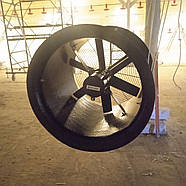 Змішувачі повітря Deltafan, розгінний вентилятор на птахофабрику діаметр 50 см однофазний 230V, фото 2