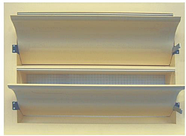 Приточна кватирка, приточний клапан, Р 650х520мм, пр-сть 3000 м3/год, нормально закритий, фото 3