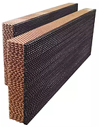 Панель випарного охолодження паперова Pad Cooling 150*600*2000 мм із чорним захистом, фото 3