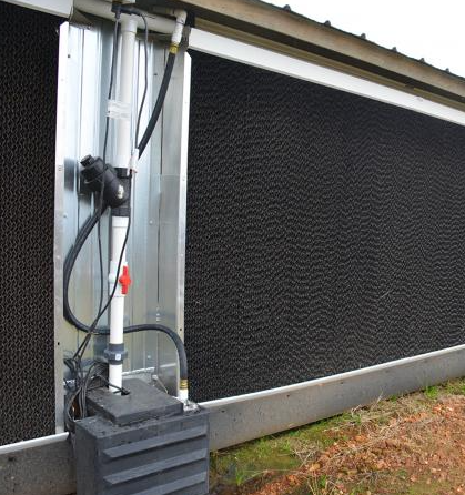 Панель випарного охолодження пластикова Pad Cooling 2000x600x150mm