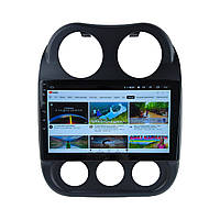 Штатна Магнітола Jeep Compass 2009-2015 FS-A7-8octa-DSP-4/64-CarPlay-DSP на ОС Android
