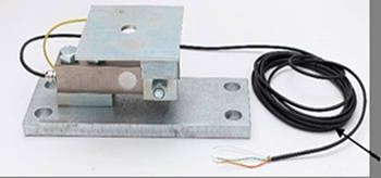 Платформа для опор бункеру Тензодатчик 5000 кг з консоллю для оцинкованого бункеру (для кожної опори бункера)