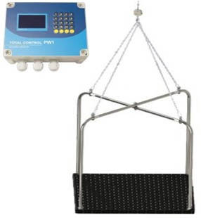 Ваги для зважування птиці з платформою для індичок, система зважування, обладнання для пташників