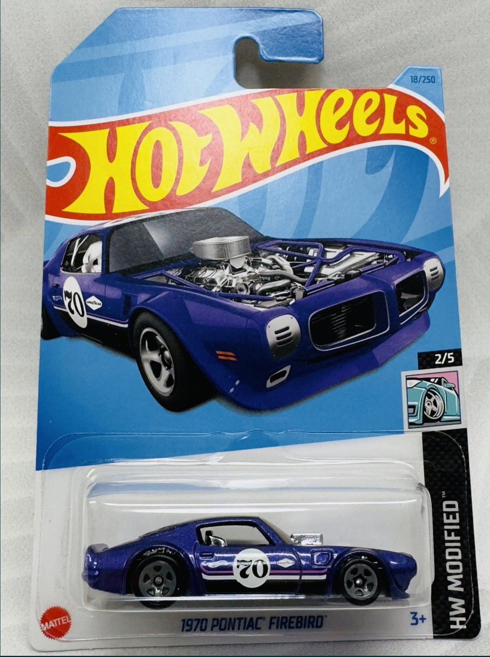 Колекційна машинка Хот Вілс Hot Wheels 1970 Pontiac Firebird