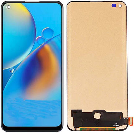Дисплей для Oppo A74 (4G) + сенсор чорний (TFT), фото 1