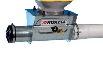 Піддон оцинкований у зборі, для труби Ø 55 ROXELL обладнання для годування птиці, набір