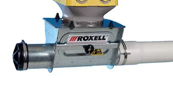 Піддон оцинкований у зборі, для труби Ø 90 ROXELL обладнання для годування птиці, набір