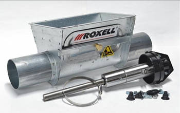 Піддон оцинкований у зборі, для труби Ø 90 ROXELL обладнання для годування птиці та свиней