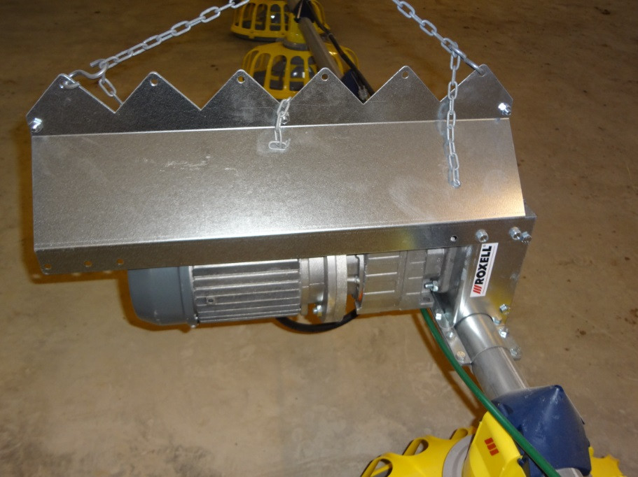 Мотор-редуктор системи годування 0.37KW-3x230/400V 50HZ-80 RPM Roxell автоматична кормороздача для птиці