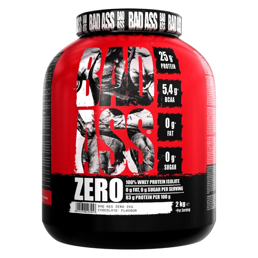 Протеїн ізолят Fitness Authority Bad Ass Zero 2000 г ( різні смаки )