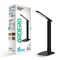 Настільний світлодіодний світильник з нічником RGB Ardero DE1729ARD 9 W чорний