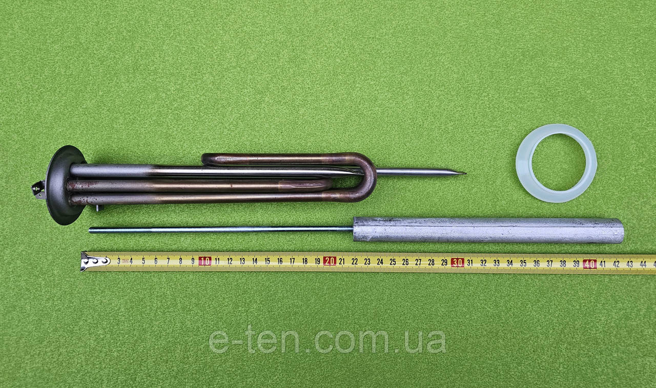 Ремкомплект бойлерів Garanterm №2 (український тен мідний 2kW + анод KW 19/200/М6*210 + силікон Ø63мм)