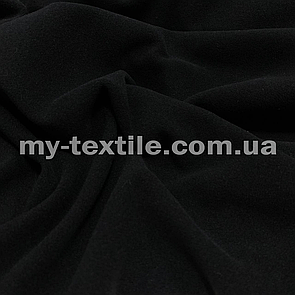 Трикотаж пума 260 г/м2 ширина 150 см Чорний