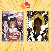 Блокнот на пружині 36 чистих аркушів Jujutsu Kaisen 06