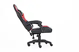 Комп‘ютерне крісло з карбоновими вставками CARBON Quattro Gaming ЧОРНО-ЧЕРВОНЕ Відмінна якість! НОВИНКА!, фото 5