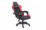Комп‘ютерне крісло з карбоновими вставками CARBON Quattro Gaming ЧОРНО-ЧЕРВОНЕ Відмінна якість! НОВИНКА!, фото 3
