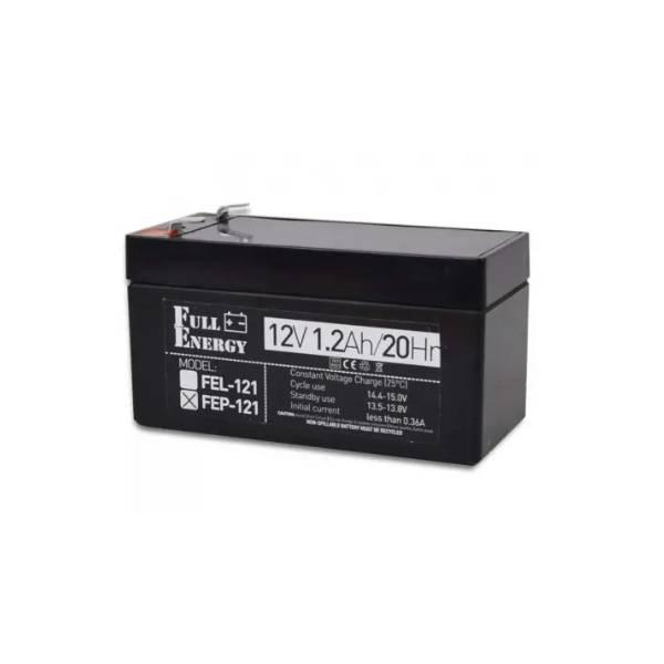 Акумулятор для сигналізації Full Energy FEP-121, 1.2 Ah/12V