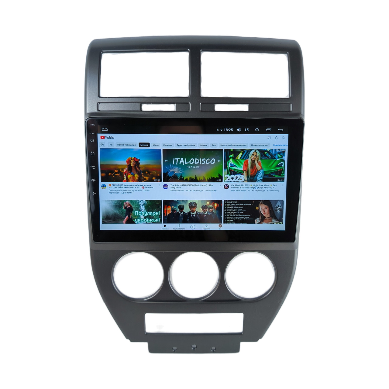 Штатна Магнітола Jeep Compass 2006-2010 на Android Модель FS-A7-8octa-CarPlay